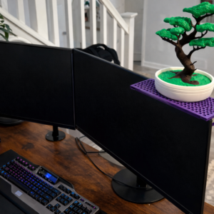 prateleira para monitor 3d: design colmeia | cintra aquatics