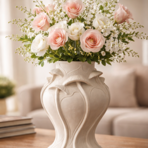 vaso decorativo 3d design orgânico "cogumelo" | cintra aquatics