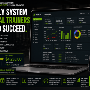Personal Trainer Business Dashboard Canada Version