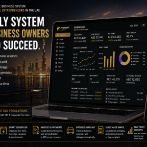 Personal Trainer Business Dashboard UAE Dubai Version